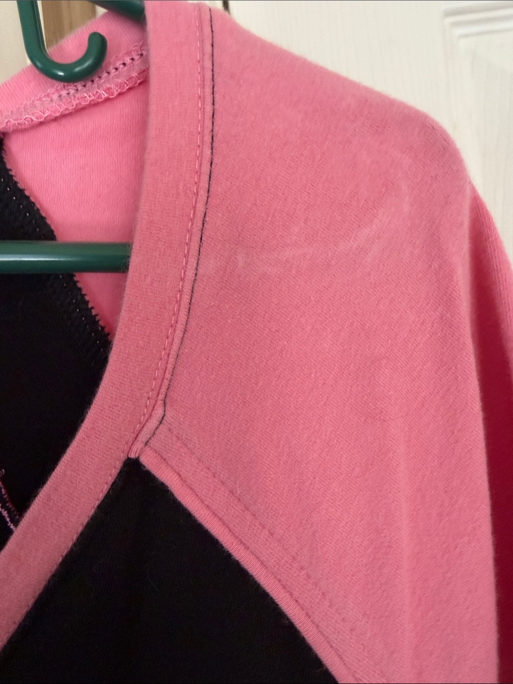 Harley-Davidson Black and Pink V-Neck Raglan Tee - Picture 3 of 6